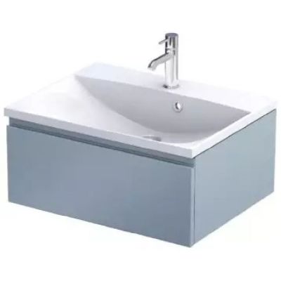 Oristo Brylant szafka 60 cm podumywalkowa wisząca niebieski mat OR36-SD1S-60-16