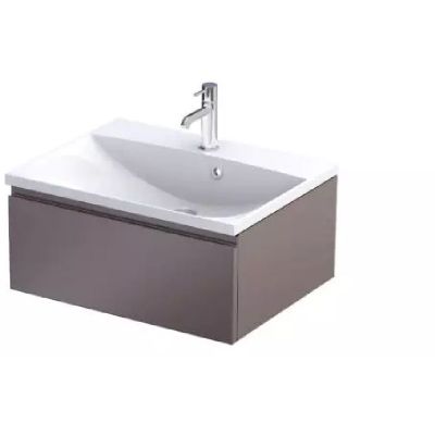 Oristo Brylant szafka 60 cm podumywalkowa wisząca beżowy mat OR36-SD1S-60-21