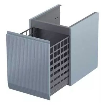 Oristo Brylant szafka 40x45,5x50 cm boczna wisząca szara OR36-SN1S-40-16R