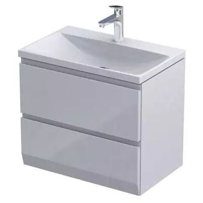 Oristo Brylant C szafka 59,6 cm podumywalkowa wisząca biała OR36C-SD2S-60-1