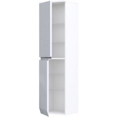 Oristo Horyzont front szafki 40 cm wiszącej lewy biały mat OR37-K-FR-40-2-L