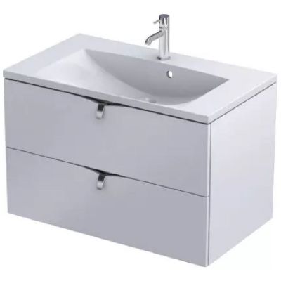 Oristo Siena szafka 80 cm podumywalkowa wisząca biały mat OR45-SD2S-80-2