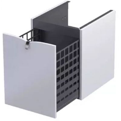 Oristo Siena szafka 40 cm boczna wisząca biały mat OR45-SN1S-40-2