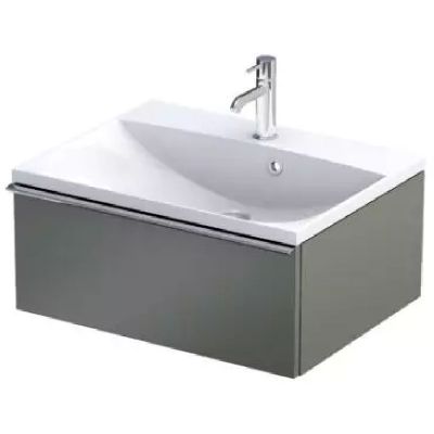 Oristo Etna szafka 60 cm podumywalkowa wisząca zielony mat OR52-SD1S-60-17