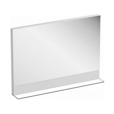 Ravak Formy lustro 120x71 cm z półką biały połysk X000001045