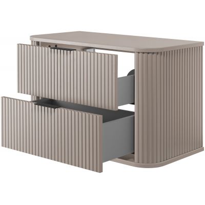 Rodan Elegance szafka z blatem 80,4x41,5x51,7 cm podumywalkowa wisząca beżowa