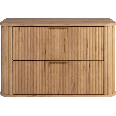 Rodan Elegance szafka z blatem 80,4x41,5x51,7 cm podumywalkowa wisząca dąb