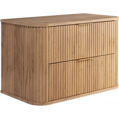 Rodan Elegance szafka z blatem 80,4x41,5x51,7 cm podumywalkowa wisząca dąb
