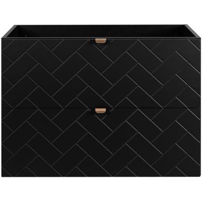 Zestaw Rodan Trend zestaw mebli łazienkowych 160 cm czarny (5906154450850, 5906154452045)