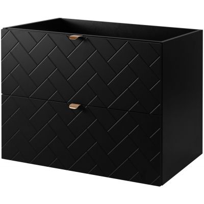 Zestaw Rodan Trend zestaw mebli łazienkowych 160 cm czarny (5906154450850, 5906154452045)