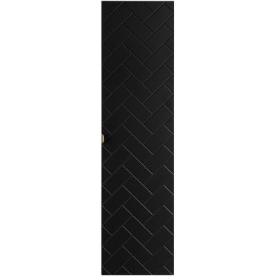 Rodan Trend szafka 35x27x136 cm boczna wisząca czarna