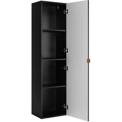 Rodan Trend szafka 35x27x136 cm boczna wisząca czarna