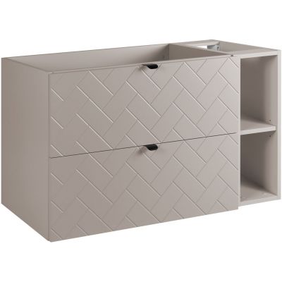 Zestaw Rodan Trend zestaw mebli łazienkowych 100 cm kaszmir (5906154450911, 5906154452182)