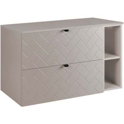 Zestaw Rodan Trend zestaw mebli łazienkowych 100 cm kaszmir (5906154450911, 5906154452182, 5906154451864)