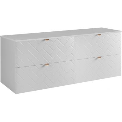 Zestaw Rodan Trend zestaw mebli łazienkowych 160 cm biały (5906154450829, 5906154452038)