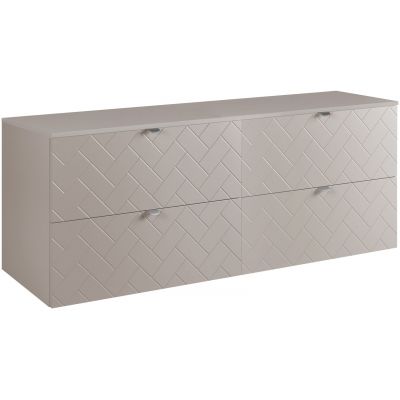 Zestaw Rodan Trend zestaw mebli łazienkowych 160 cm kaszmir (5906154450911, 5906154452069)