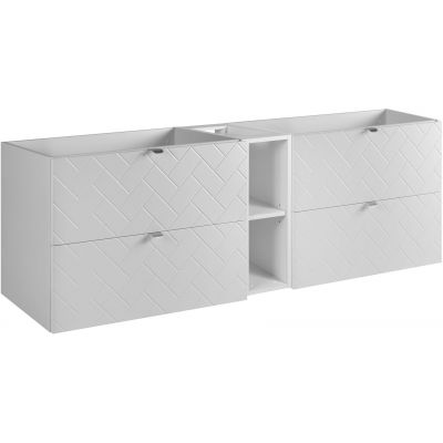 Zestaw Rodan Trend zestaw mebli łazienkowych 180 cm biały (5906154450829, 5906154452151)