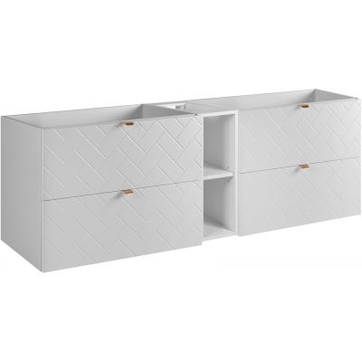 Zestaw Rodan Trend zestaw mebli łazienkowych 180 cm biały (5906154450829, 5906154452151)