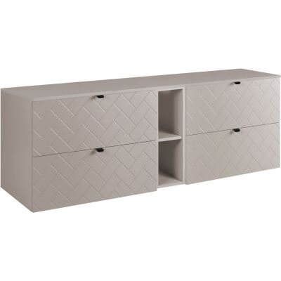 Zestaw Rodan Trend zestaw mebli łazienkowych 180 cm kaszmir (5906154450911, 5906154452182, 5906154452106)