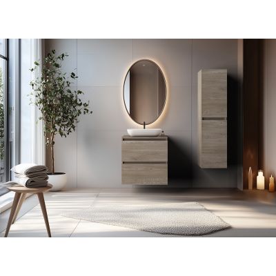 Rodan Simple szafka 60x46x60,7 cm podumywalkowa wisząca dąb