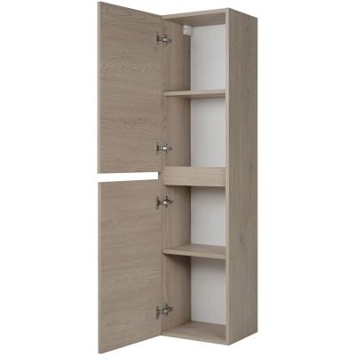 Rodan Simple szafka 35x27x137 cm boczna wisząca dąb