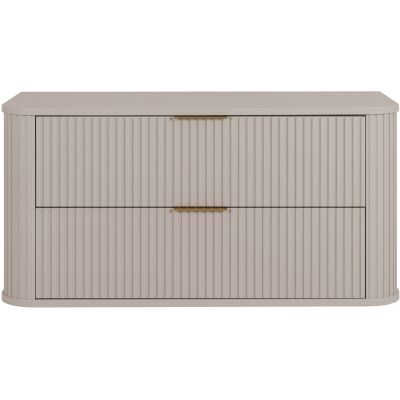 Rodan Elegance szafka z blatem 100,4x41,5x51,7 cm podumywalkowa wisząca beżowa