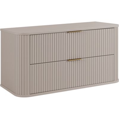 Rodan Elegance szafka z blatem 100,4x41,5x51,7 cm podumywalkowa wisząca beżowa