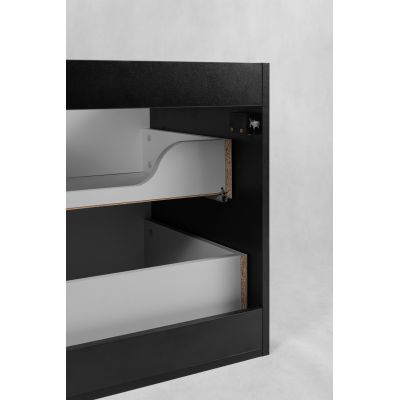 Rodan Classic szafka 60x46x57 cm podumywalkowa wisząca czarna