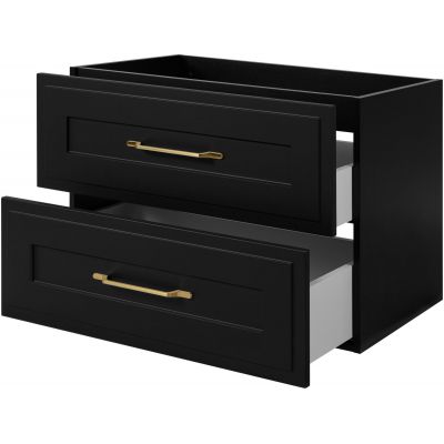 Rodan Classic szafka 80x46x57 cm podumywalkowa wisząca czarna