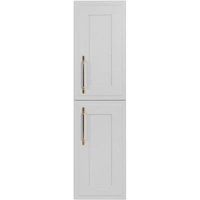 Rodan Classic szafka 35x27x136 cm boczna wisząca biała