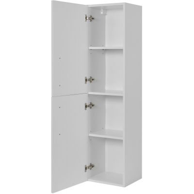 Rodan Classic szafka 35x27x136 cm boczna wisząca biała