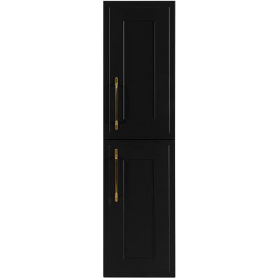 Rodan Classic szafka 35x27x136 cm boczna wisząca czarna