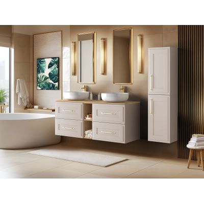 Rodan Classic szafka 35x27x136 cm podumywalkowa wisząca beżowa