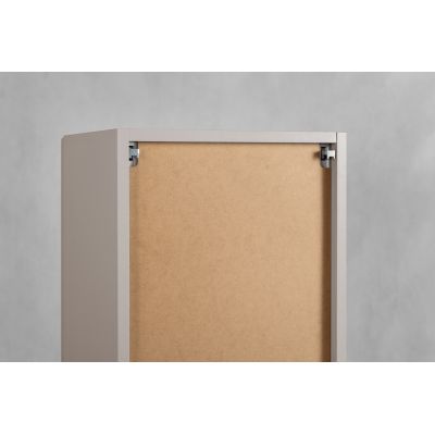 Rodan Gusto szafka 35x27x136 cm boczna wisząca beżowa