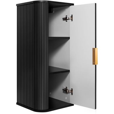 Rodan Elegance szafka 35,5x31,5x79 cm boczna wisząca czarna