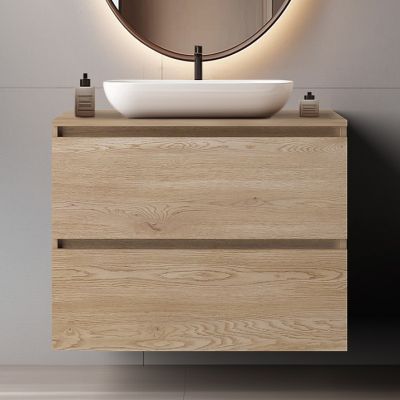 Rodan Simple szafka 80x46x60,7 cm podumywalkowa wisząca dąb