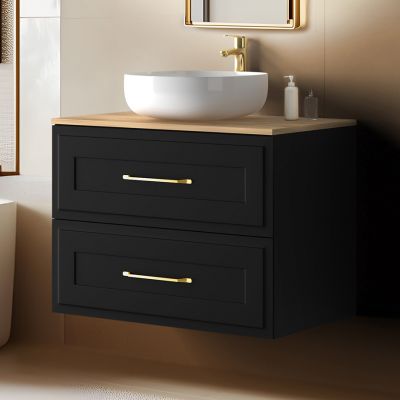 Rodan Classic szafka 80x46x57 cm podumywalkowa wisząca czarna