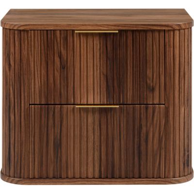 Rodan Elegance szafka z blatem 60,4x41,5x51,7 cm podumywalkowa wisząca dąb orzech