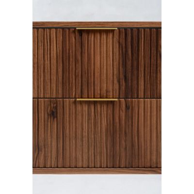 Rodan Elegance szafka z blatem 60,4x41,5x51,7 cm podumywalkowa wisząca dąb orzech