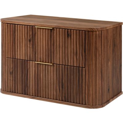 Rodan Elegance szafka z blatem 80,4x41,5x51,7 cm podumywalkowa wisząca dąb orzech