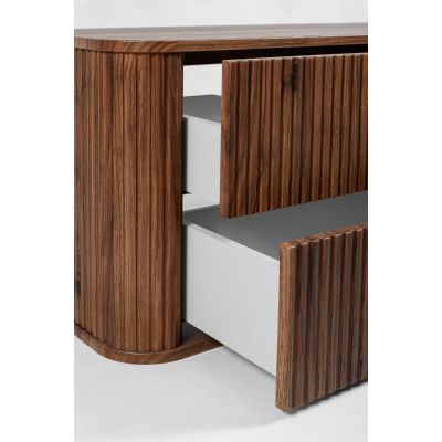 Rodan Elegance szafka z blatem 80,4x41,5x51,7 cm podumywalkowa wisząca dąb orzech