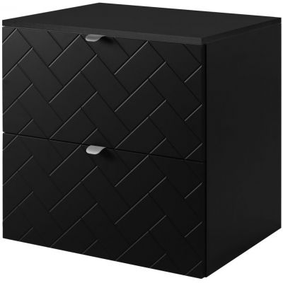 Zestaw Rodan Trend szafka 60 cm podumywalkowa z blatem czarny (5906154450843, 5906154451888)