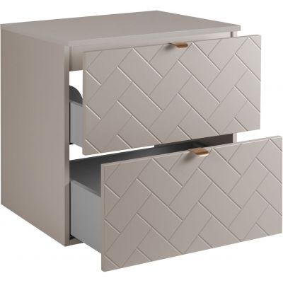 Zestaw Rodan Trend szafka 60 cm podumywalkowa z blatem kaszmir (5906154450904, 5906154451901)