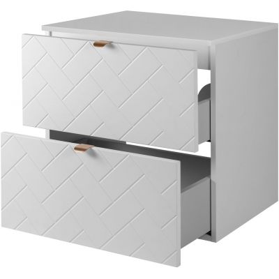 Zestaw Rodan Trend szafka 60 cm podumywalkowa z blatem biały (5906154450812, 5906154451871)