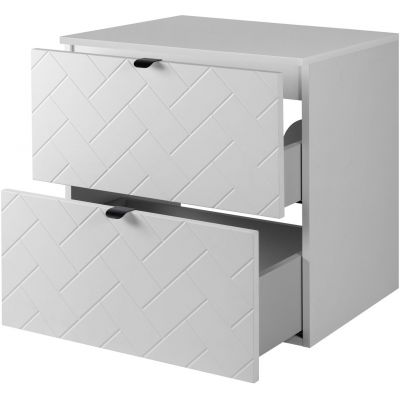 Zestaw Rodan Trend szafka 60 cm podumywalkowa z blatem biały (5906154450812, 5906154451871)