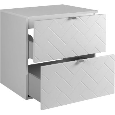 Zestaw Rodan Trend szafka 60 cm podumywalkowa z blatem biały (5906154450812, 5906154451871)