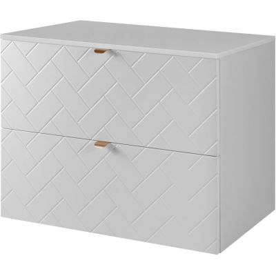 Zestaw Rodan Trend szafka 80 cm podumywalkowa z blatem biały (5906154450829, 5906154451918)