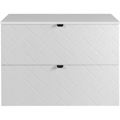 Zestaw Rodan Trend szafka 80 cm podumywalkowa z blatem biały (5906154450829, 5906154451918)