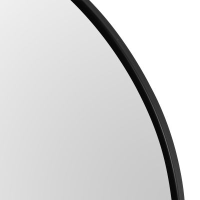 Tutumi Loft lustro 60 cm ścienne MR18-20600 okrągłe czarne HOM-09807