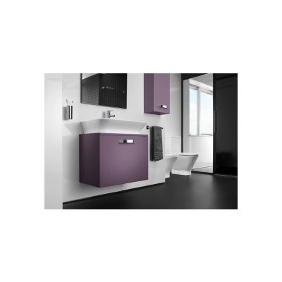 Roca Gap Unik zestaw łazienkowy fioletowy umywalka z szafką 80 cm A855712577